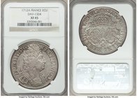 Louis XIV Ecu 1712-A XF45 NGC, Paris mint, KM386.1. Traces of luster behind argent gray toning. 

HID09801242017
