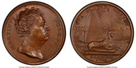 "Martin Folkes" bronze Specimen Medal 5742 (1742) SP64 PCGS, Eimer-572. 36mm. Possibly by Ottone Hamerani. A somewhat enigmatic masonic medal accordin...