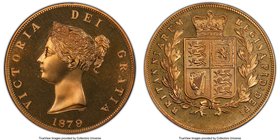 Victoria bronze Proof INA Retro Issue Crown 1879-Dated PR68 PCGS, KMX-82a. 

HID09801242017
