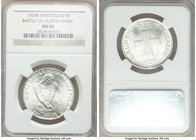 Confederation "Battle of Laupen" 5 Francs 1939-B MS66 NGC, Bern mint, KM42. Struck to commemorate the 600th anniversary of the Battle of Laupen. 

HID...