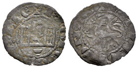 Reino de Castilla y León. Alfonso X (1252-1284). Pepión. Cuenca. (Bautista-453). Ve. 0,66 g. Con cuenco bajo el castillo. MBC-. Est...15,00.