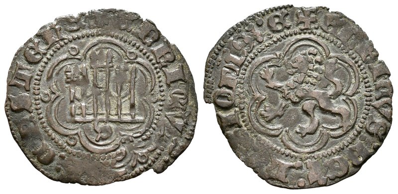 Reino de Castilla y León. Enrique III (1390-1406). Blanca. Sevilla. (Bautista-76...