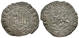 Reino de Castilla y León. Enrique III (1390-1406). Blanca. Sevilla. (Bautista-767). Ve. 1,71 g. Con S bajo el castillo. MBC+. Est...35,00.