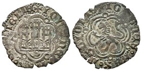 Reino de Castilla y León. Juan II (1406-1454). Blanca. Sevilla. (Bautista-812). Ve. 199,00 g. Con S bajo el castillo. MBC+. Est...35,00.