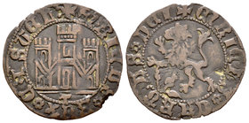 Reino de Castilla y León. Enrique IV (1454-1474). Blanca. Toledo. (Abh-754). Ag. 2,34 g. Pequeña muesca en canto. MBC. Est...40,00.