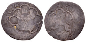 Felipe II (1556-1598). 1 cuarto. (Cal-no cita). (Jarabo-Sanahuja-no cita). Ae. 1,07 g. Sin marca de ceca. Rara. BC. Est...35,00.