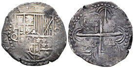 Felipe III (1598-1621). 4 reales. Potosí. Q. (Cal-243). Ag. 13,50 g. MBC+. Est...160,00.