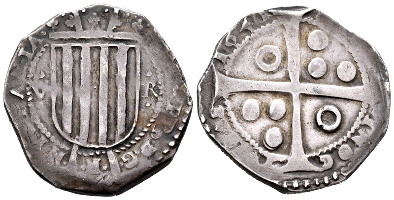 Felipe IV (1621-1665). Levantamiento de Cataluña. 5 reales. 1641. Barcelona. (Ca...