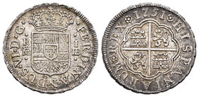 Fernando VI (1746-1759). 1 real . 1751. Madrid. JB. (Cal-563). Ag. 3,01 g. EBC-. Est...90,00.