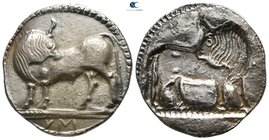 Lucania. Sybaris circa 520 BC. Nomos AR
