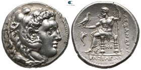 Kings of Macedon. Corinth. Demetrios I Poliorketes 306-283 BC. In the name and types of Alexander III. Struck circa 304/3-290 BC. Tetradrachm AR