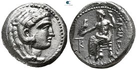 Kings of Macedon. Kition. Alexander III "the Great" 336-323 BC. Struck under Pumiathon, circa 325-320 BC. Tetradrachm AR