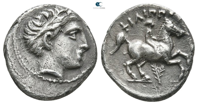 Kings of Macedon. Amphipolis. Philip II of Macedon 359-336 BC. 
1/5 Tetradrachm...