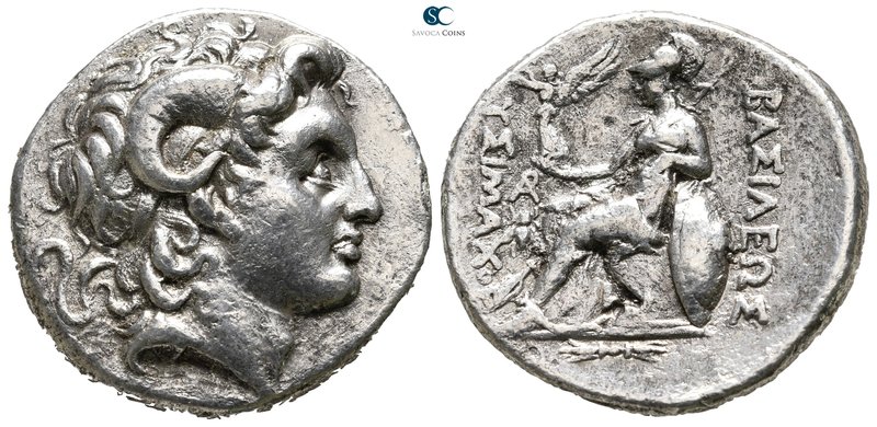 Kings of Thrace. Alexandria in Troas. Macedonian. Lysimachos 305-281 BC. 
Tetra...