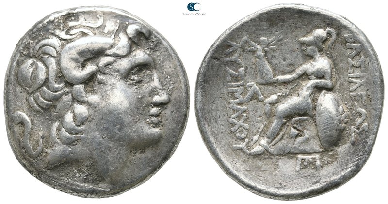Kings of Thrace. Ephesos (?). Macedonian. Lysimachos 305-281 BC. 
Tetradrachm A...