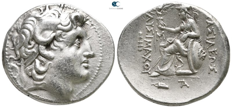 Kings of Thrace. Kios. Macedonian. Lysimachos 305-281 BC. 
Tetradrachm AR

31...