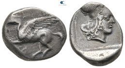 Akarnania. Leukas 350-320 BC. Stater AR
