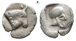 Phokis. Federal Coinage circa 485-480 BC. Hemiobol AR