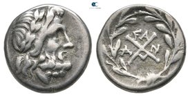 Achaia. Elis circa 175-168 BC. Triobol-Hemidrachm AR