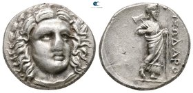 Satraps of Caria. Halikarnassos. Pixodaros 341-336 BC. Drachm AR