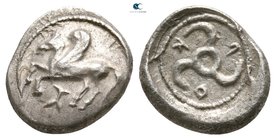 Dynasts of Lycia. Uncertain mint. Kuprilli circa 470-435 BC. Diobol AR (?)