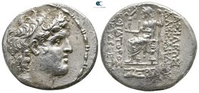 Seleukid Kingdom. Antioch on the Orontes. Alexander I Balas 152-145 BC. Dated SE 167=146/5 BC. Tetradrachm AR