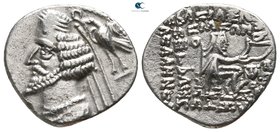 Kings of Parthia. Mithradatkart. Phraates IV 38-2 BC. Drachm AR
