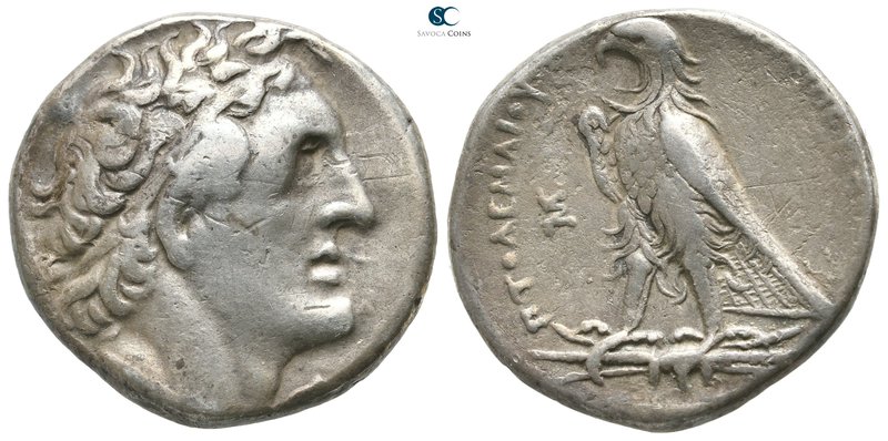Ptolemaic Kingdom of Egypt. Alexandreia. Ptolemy II Philadelphοs 285-246 BC. Str...