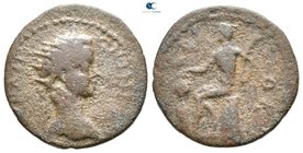 Corinthia. Corinth. Caracalla AD 198-217. Bronze Æ