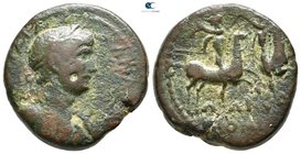 Lakonia. Lakedaimon (Sparta). Hadrian AD 117-138. Diassarion Æ