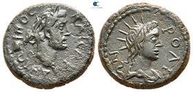 Island off Caria. Rhodos. Antoninus Pius AD 138-161. Bronze Æ