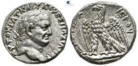 Seleucis and Pieria. Antioch. Vespasian AD 69-79. Dated 'New Holy Year' 3 = AD 70/71. Tetradrachm AR