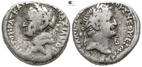 Seleucis and Pieria. Antioch. Vespasian and Titus AD 69-79. Dated 'New Holy Year' 2 = AD 69/70. Tetradrachm AR