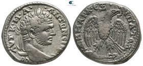 Seleucis and Pieria. Antioch. Caracalla AD 198-217. Dated RY 4=AD 214/5. Tetradrachm AR