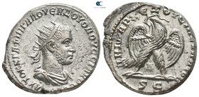 Seleucis and Pieria. Antioch. Volusianus AD 251-253. Billon-Tetradrachm
