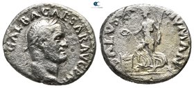 Galba AD 68-69. Struck circa July AD 68-January AD 69. Rome. Denarius AR