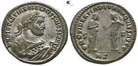 Diocletian, as Senior Augustus AD 305-312. Struck AD 305-306. Cyzicus. Follis Æ