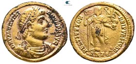 Valentinian I AD 364-375. Antioch. Fourrée Solidus