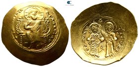 Constantine X Ducas AD 1059-1067. Byzantine. Histamenon Nomisma AV