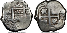 Louis I Cob 2 Reales 1726 P-Y VF30 NGC, Potosi mint, KM34. 6.36gm. A nicely rounded and compact example revealing sparkling argent features. 

HID0980...