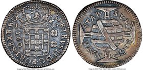 Pedro II 160 Reis 1695-(B) AU55 NGC, Bahia mint, KM79.1. Pleasingly toned and minimally circulated for this early type. 

HID09801242017