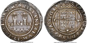 Carlos & Johanna Real ND (1542-1555) G-M XF45 NGC, Mexico City mint, Cal-139. 3.32gm. Late Series. Softly toned and absent any larger marks or contact...