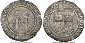 Carlos & Johanna 4 Reales ND (1542-1555) M-L XF40 NGC, Mexico City mint, Cal-84. 13.30gm. Late series. Well-struck on a sound planchet and possessed o...