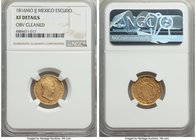 Ferdinand VII gold Escudo 1816 Mo-JJ XF Details (Obverse Cleaned) NGC, Mexico City mint, KM122, Cal-301. 

HID09801242017