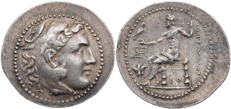 MAKEDONIEN, KÖNIGREICH
Alexander III., 336-323 v. Chr. AR-Tetradrachme 201-190 ...