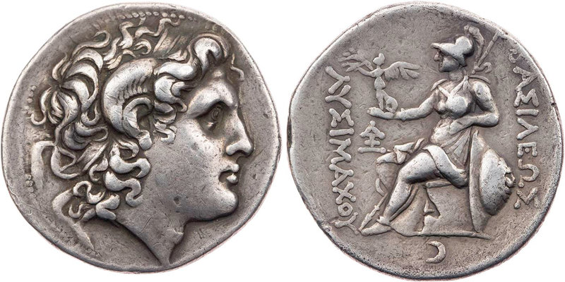 THRAKIEN, KÖNIGREICH
Lysimachos, 323-281 v. Chr. AR-Tetradrachme 297-281 v. Chr...