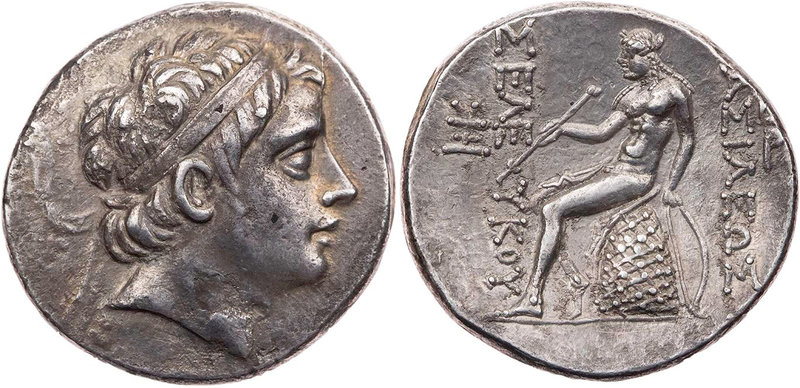 SYRIEN KÖNIGREICH DER SELEUKIDEN
Seleukos III. Soter, 226-223 v. Chr. AR-Tetrad...