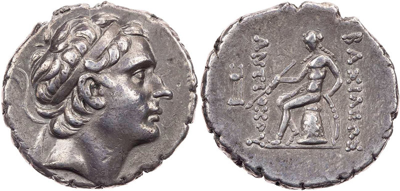 SYRIEN KÖNIGREICH DER SELEUKIDEN
Antiochos III., 223-187 v. Chr. AR-Tetradrachm...