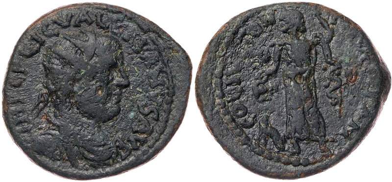 BITHYNIEN APAMEIA
Valerianus, 253-260 n. Chr. AE-Dupondius Vs.: IMP C P LIC VAL...