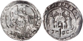 KÖLN ERZBISTUM
Philipp I. Graf von Heinsberg, 1167-1191. Denar 3. Typ, 1175-1181 Vs.: Erzbischof mit Mitra thront mit Krummstab und Buch v. v., Rs.: ...